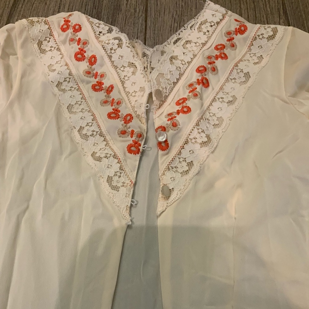 VINTAGE peignoir robe - Picture 3 of 10